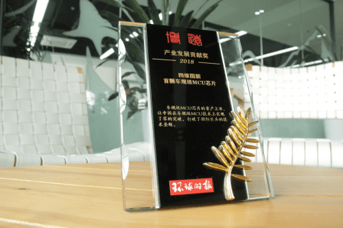 jinnianhui金年会凭车规级MCU芯片荣获环球时报产业发展贡献奖